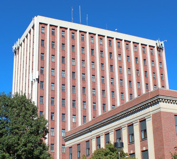 Oldfather Hall and Burnett Hall